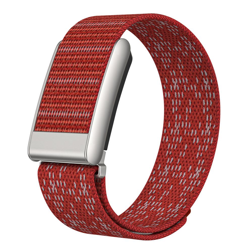 Luxury Nylon Watch Strap, Breathable Sports Wristband Replacement for Whoop 5.0, 5.0MG, One Peak Life ECG Bracelet