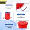 Large Round Plastic Waste Bin