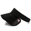 Empty top hat men's and women's spring and summer sunshade outdoor big eaves hat can pull the brim sun hat breathable sweat-absorbing retractable hat