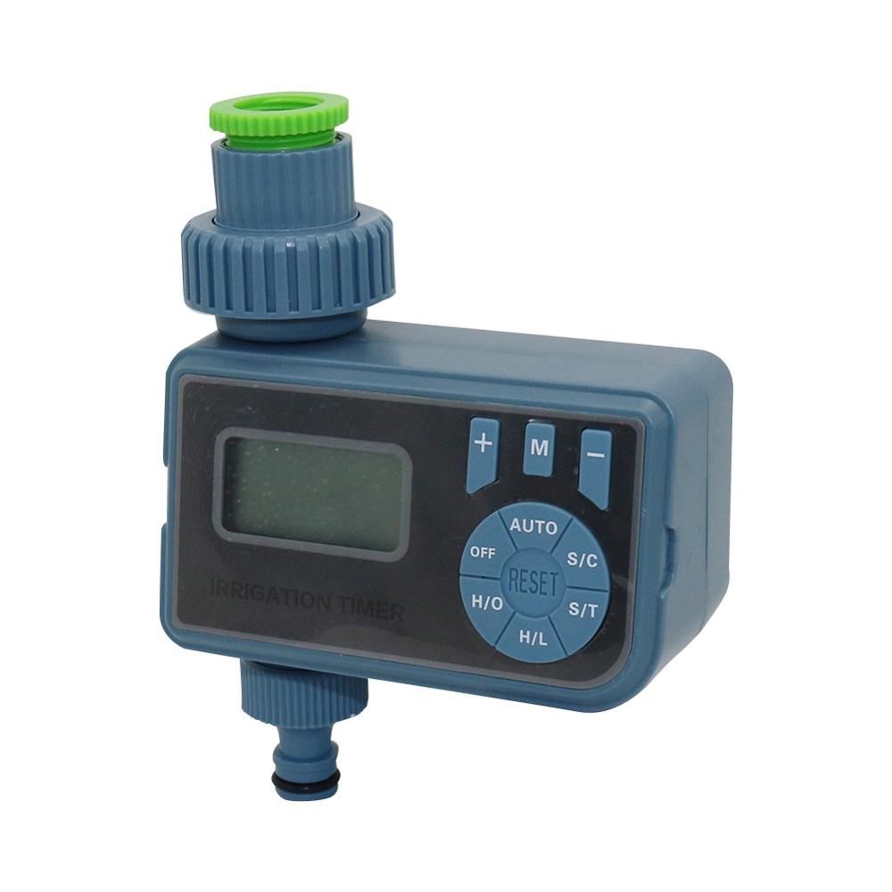 

Smart Electronic Water Timer Automatic LCD Display Digital Irrigation Controller Waterproof Cover Home Garden Watering Timer серый