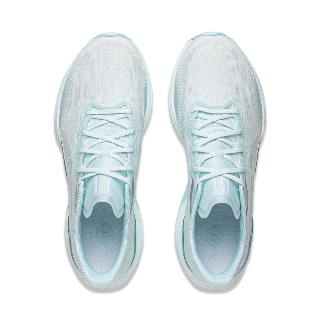 New LINING Super Light 22 Running Shoes Women's Low top Light Sky Blue ARBV002-13