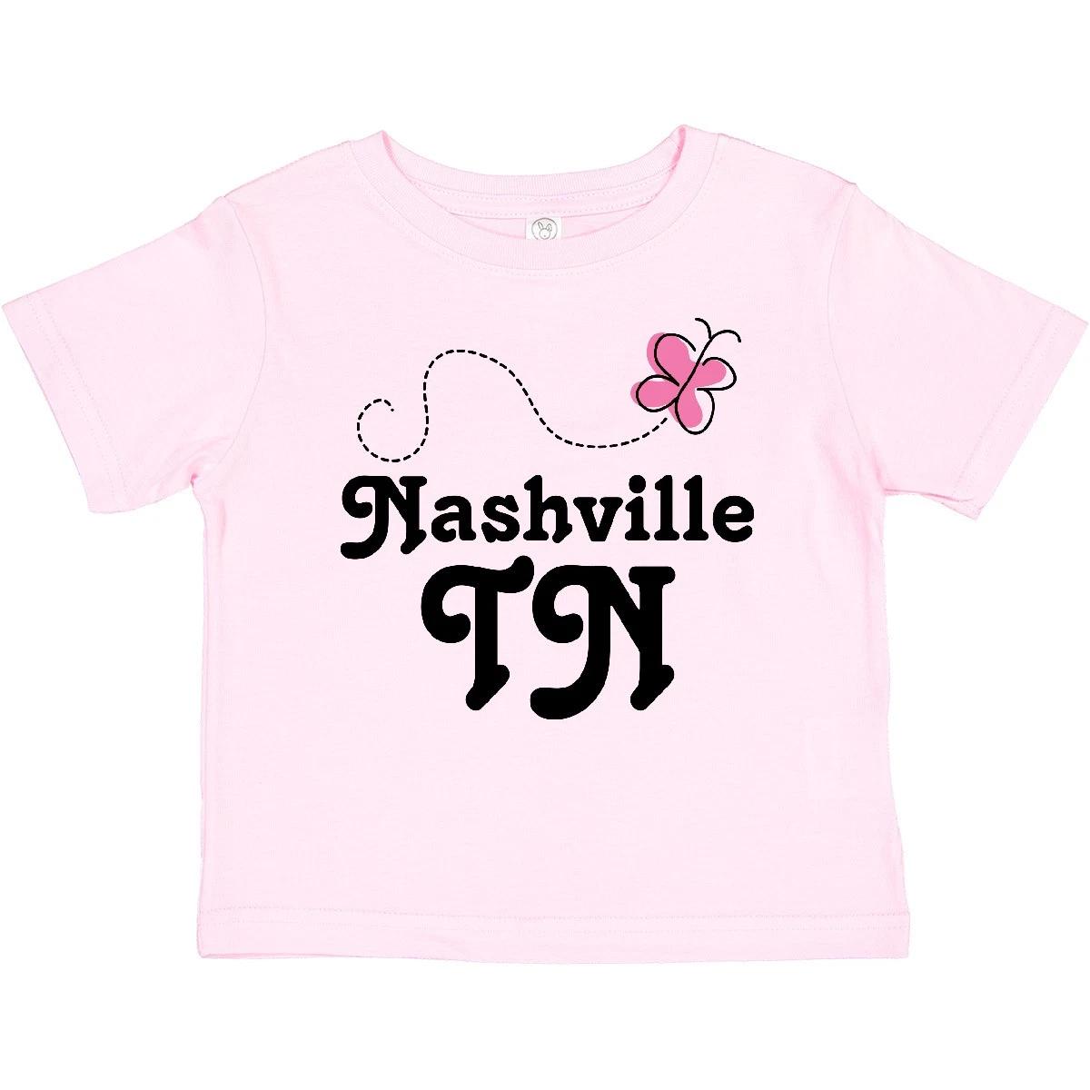 Inktastic Nashville Baby T-Shirt Tennessee Cute Infant Tees Shower Clothing 100