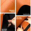 Nappa Leather Leg Support Extension Seat Cover Memory Foam Extender Cushion With Backrest Car Interior Accessories Universal Car