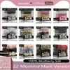 100% Silk Hair Scrunchies Silk Hair Ties Hairbands Skinny Ponytail Holders Hair Care Accessories 6pcs Box Anti Slip Hair Care
