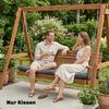 Pallet Cushion Removable Seat Cushion with Fastening Straps Pallet Pad for Most Loungers 198x65x13cm Dark Grey