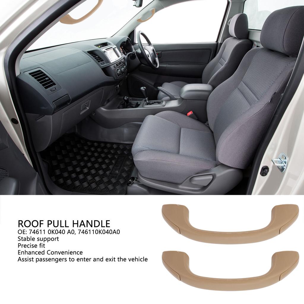 Roof Pull Handle OE Standard 74611 0K040 A0 Easy To Install Interior Grab Handle  Fit for  SR5  MK6 MK7 PICKUP