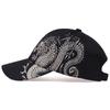 Chinesisches Drachenmuster Baseballkappe für Männer und Frauen Vielseitige Guochao Kappe Hip Hop Hip Hop Skateboard Cool Hip Hop