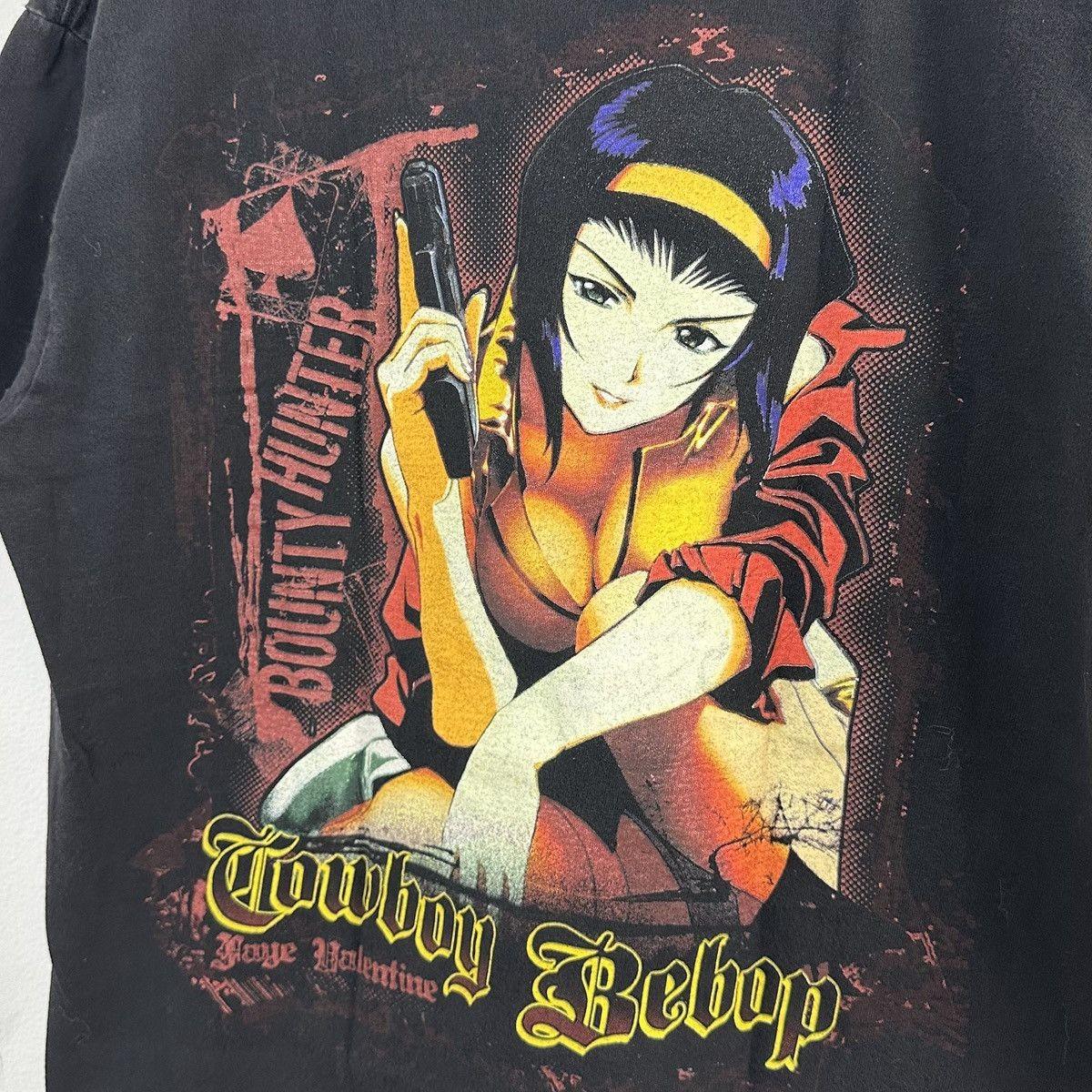 Rare Faye Valentine Cowboy Bebop Anime Manga Black Unisex T-shirt WA1048 Unisex T-Shirt S