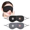 JOAMO Sleep Mask, Supervised by a Sleep Advisor, 2-Piece Set with Ear Hooks for Light Blocking, Restful Sleep, and Lightweight Travel Sleep Aid (Black