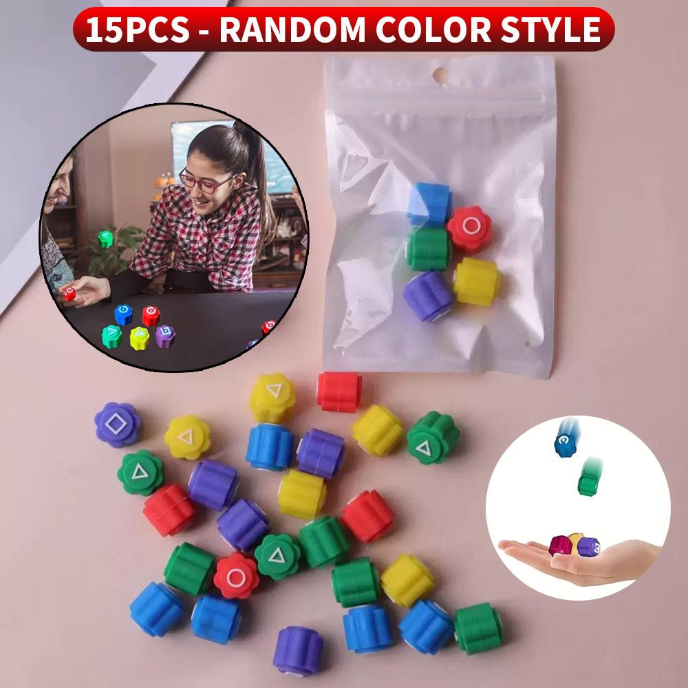 30PCS/15PCS/5PCS - Nostalgic color stone catching game, suitable for outdoor games and activities, gatherings, etc