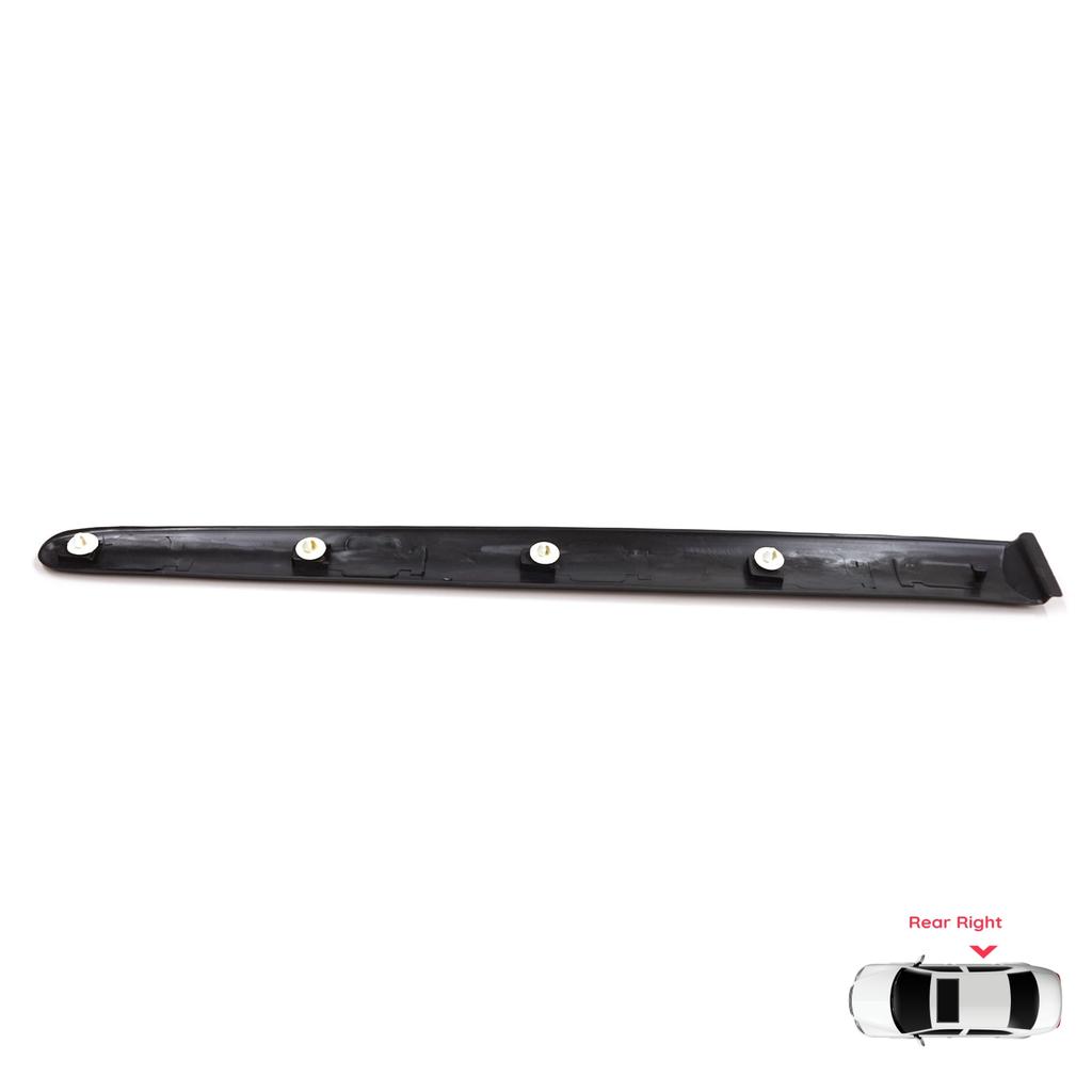 BSP1219-2 Panel lišty zadných pravých dverí pre Peugeot 206 206+ 1998-2013 4/5 Dverový 8546E7