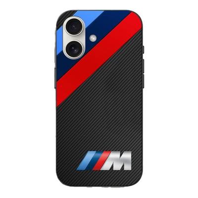 Coque - BMW - Iphone 16 - M Power Logo - Souple - Noir - Mixte