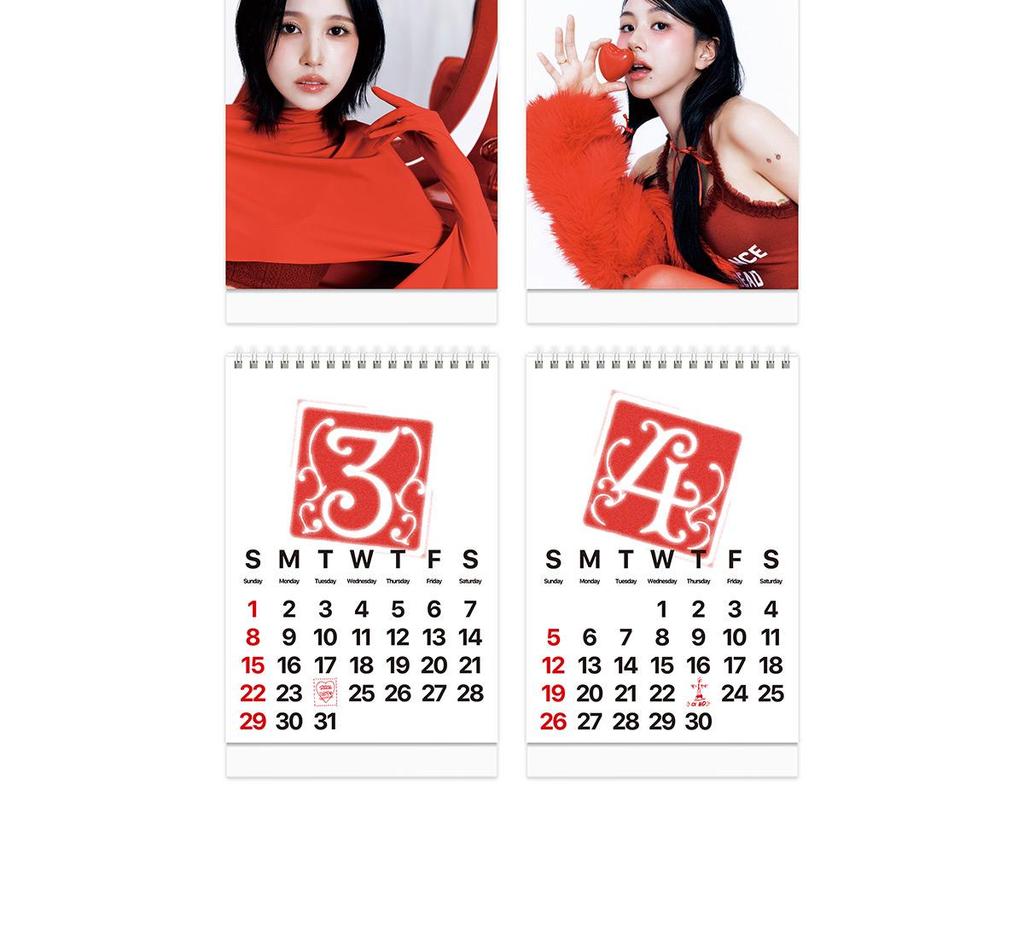 [Pre-Order] TWICE [RED WHISPERS] 2026 SEASON'S GREETINGS