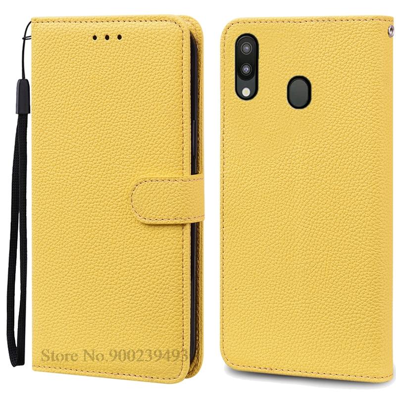 For Samsung Galaxy M20 Case SM-M205F SM-M205FN SM-M205G SM-M205M SM-M205N For Samsung M20 M 20 Flip Leather Wallet Phone Cases