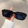 Gafas de Sol Punk de Moda para Hombre con Montura Rectangular No Polarizadas para Conducir