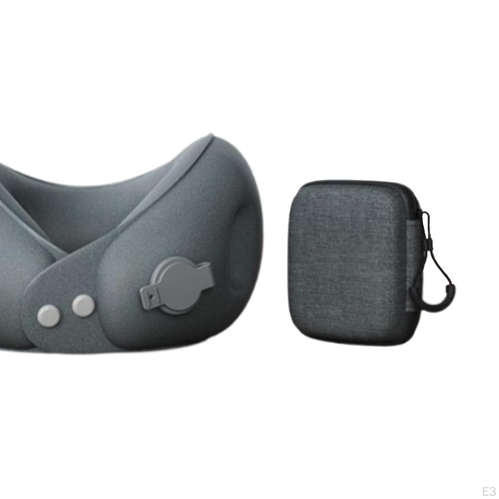 Inflatable Travel Pillow Ergonomic Washable Foldable Storage Neck