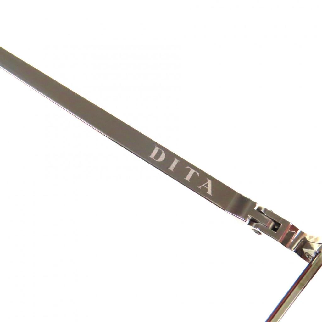 Pristine DITA Glasses WANDOUIR Two point Silver mens DTX180-A-03 Used