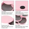 Rotatable Jewelry   4 Layers 360 Degree Rotation Dustproof Round Jewelry Box with Lid for   Household