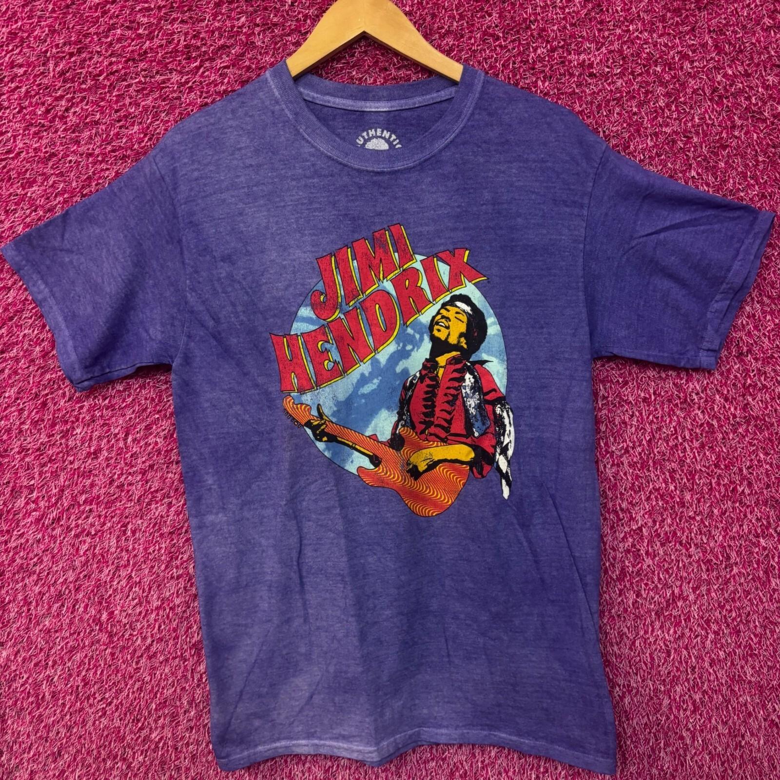 Jimi Hendrix Shredding at Woodstock Psychedelic Rock Tee M XXL