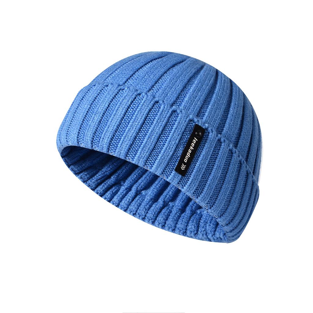 Korean Knitted Cold Hat Couple's Hip Hop Street Hat Short Dome Hat Winter Warm Hat