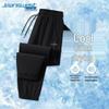 Jeanswest Men's Summer Ice Silk Quick-Dry Cuffed Casual Pants