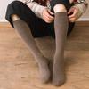 Women's Winter Compression Stocking Warm Hot Knee High Long Leg Terry Socks Cotton Thicken Cover Calf Socks