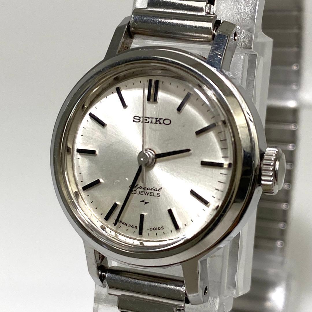 Used SEIKO 1144-0010 165576 70 s Manual winding Vintage