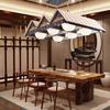 Chinese Bamboo Woven Pendant Lamp, Living Room, Dining Room, Art Retro Lamp, Homestay, Tea House, Tea Room Lighting Meditation