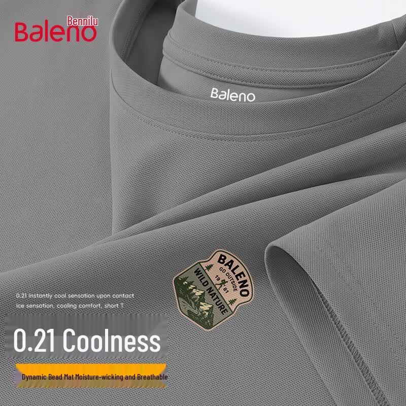 Baleno Men s Ice-Feel Pique Quick-Dry T-Shirt L