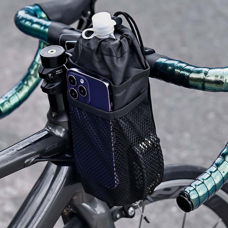 Bicycle Water Bottle Bag Road Bike Portable Cell Phone Bag Large Capacity Waterproof Insulation Bag