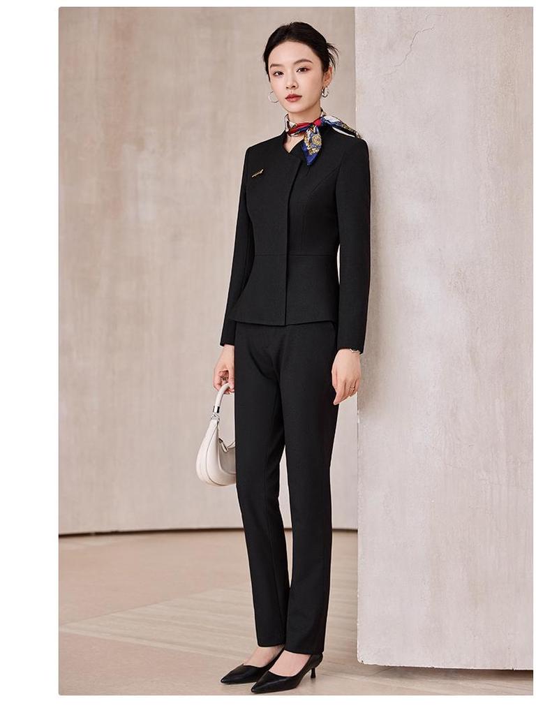 Elegant Women's Slimming Business Suit for Jewelry Store Professionals