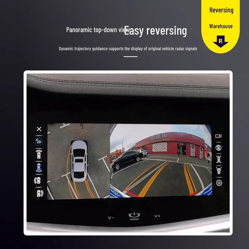 Suitable for Geely Models: Boyue, Xingrui, Vision X6, Binrui, Jiaji, Binyue, Haoyue, Emgrand S, Galaxy – 360° Panoramic Imaging.