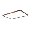 Modern Minimalist Walnut Ceiling Light - Solid Wood for Living Room, Bedroom, Dining Room, and Study