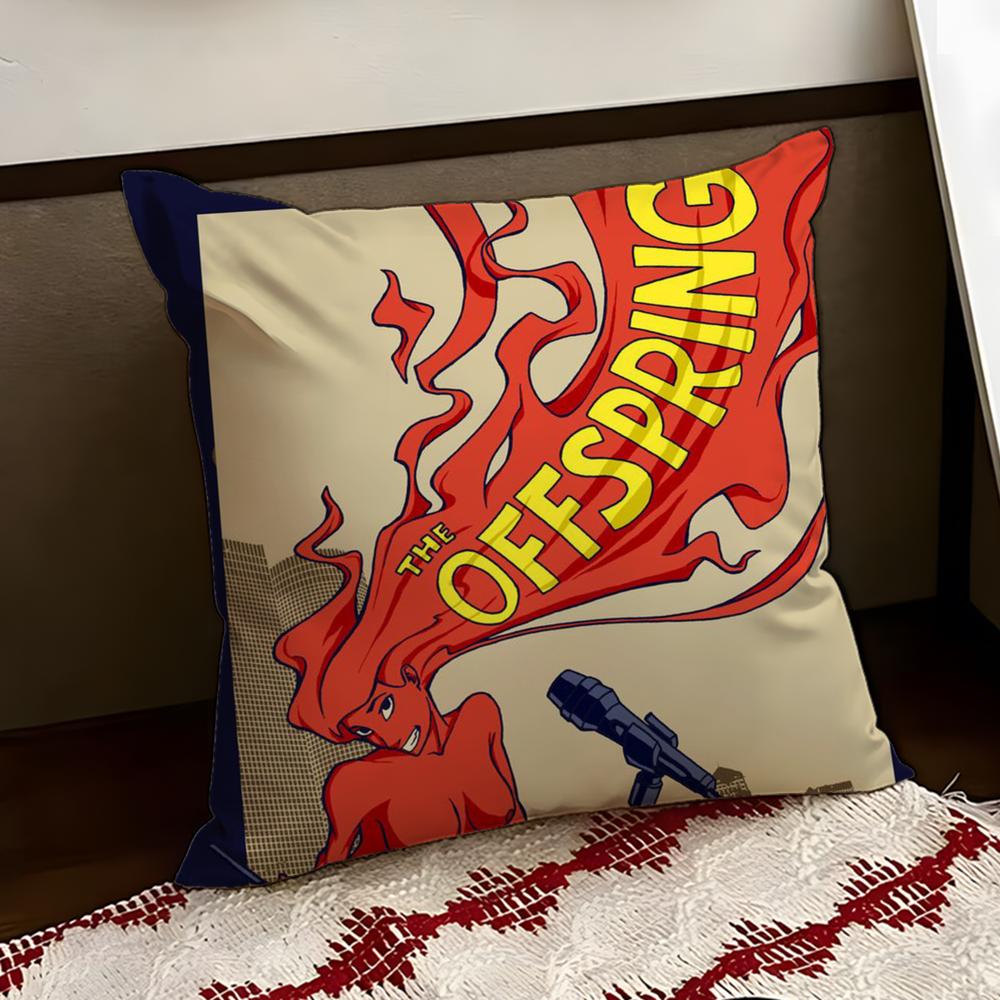 The OOffspring Cushion Cover Reversible Soft Durable Pillow Cover Home Car MultiScene Use for Daily Comfort