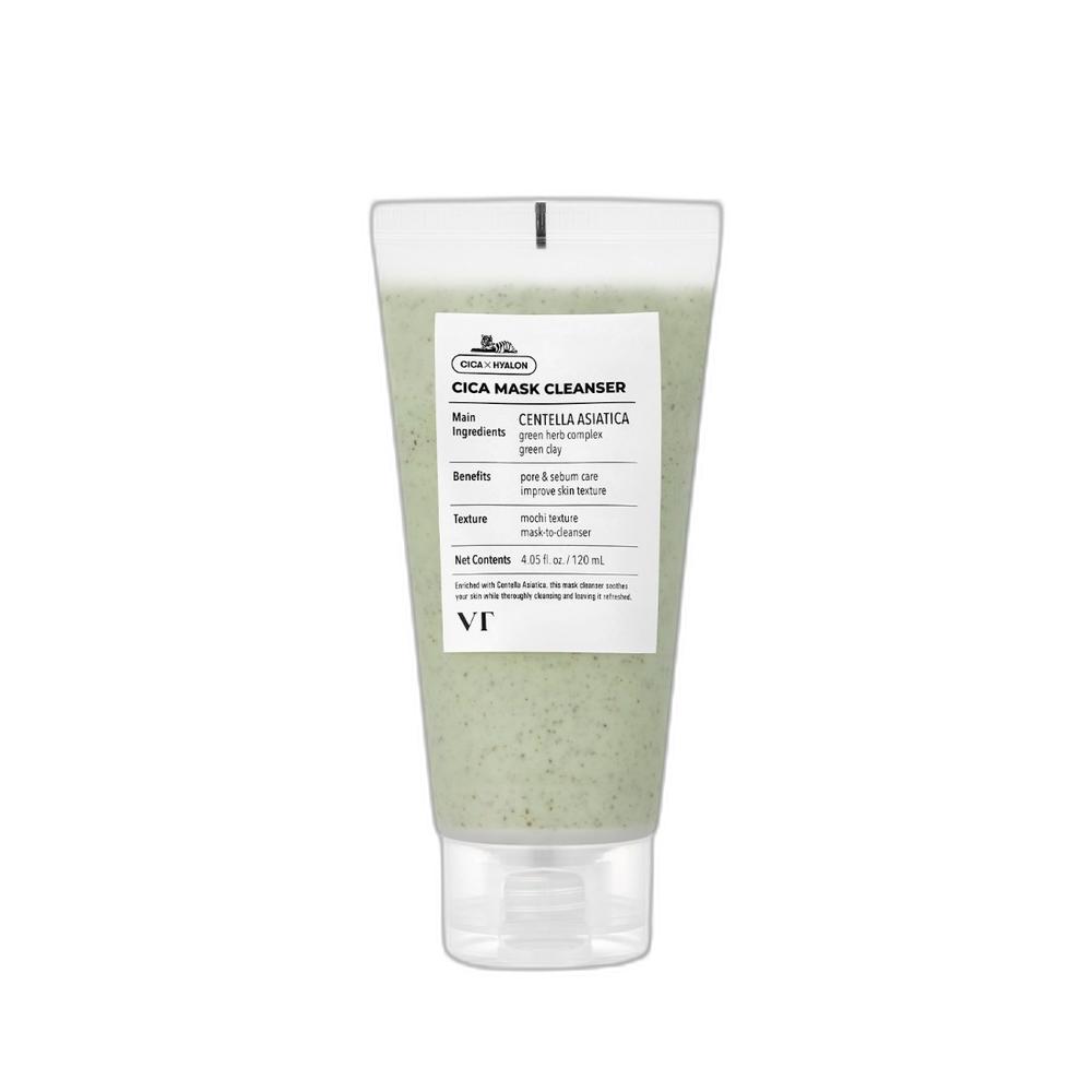VT Cosmetics Cica Mask Cleanser 120ml Deep Pore Purifying Calm Wash
