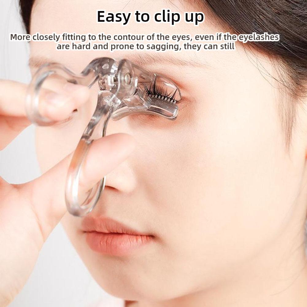 Silikongriff Wimpernzange Praktische Wimpernzange Winkel für Anfänger Beauty-Tools In Mak A7T3