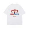 New Cotton Fashion Cartoon Letter Printed T-shirt for Summer 2025 Loose and Casual Short-sleeved Men's and Women's Tops