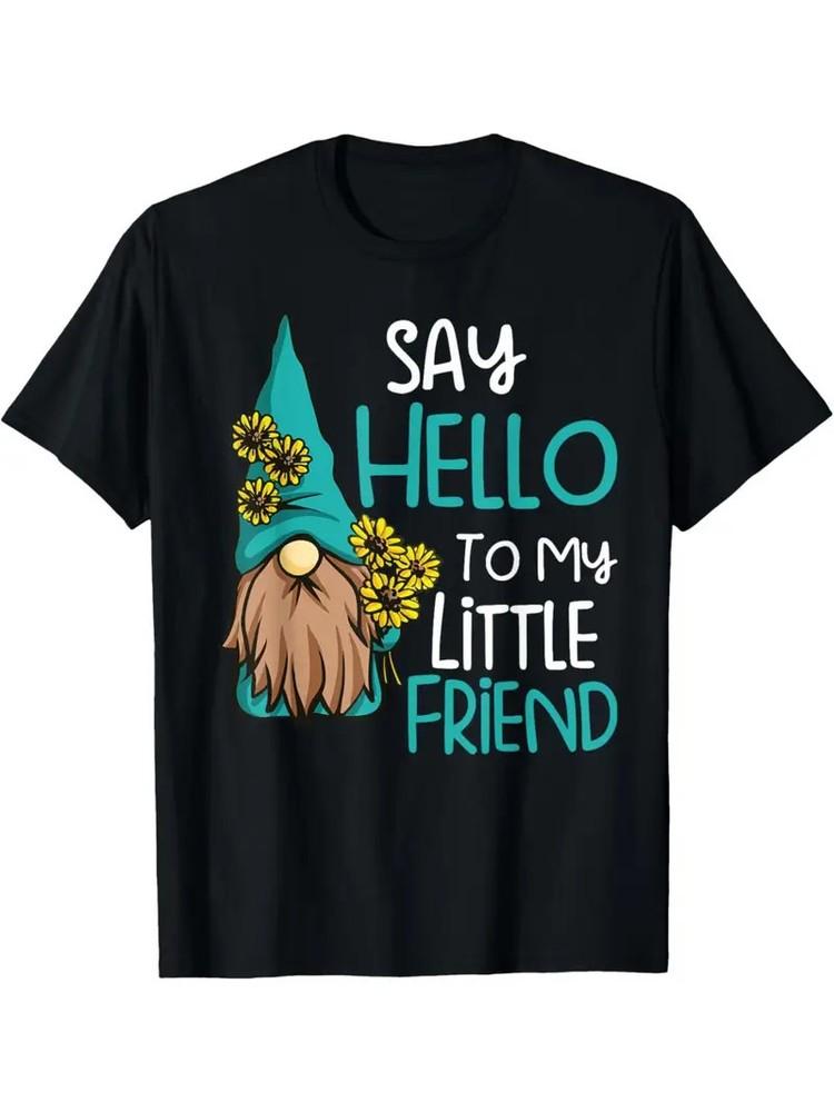 

Garden Gnome Gnome Lover Funny Gnome Gardening Men s T-Shirt 4XL