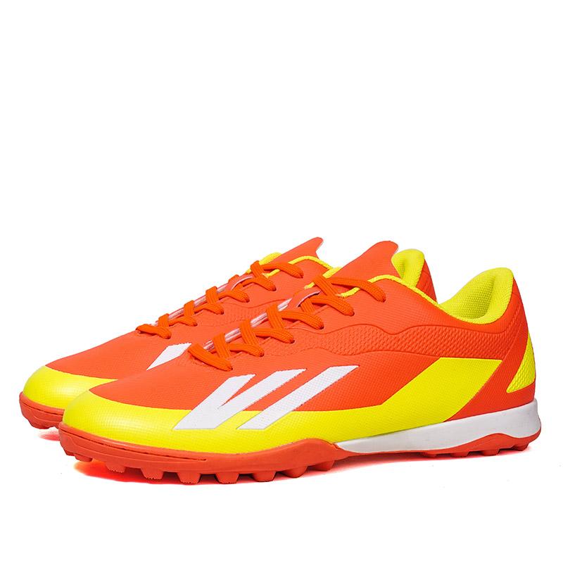 35-46 Herren Fußballschuhe Gummi Weiche Sohle Kurze Stollen Kunstrasen Leder Jugendliche Kinder Fußballschuhe Kinder Sport Übergröße Fußballschuhe