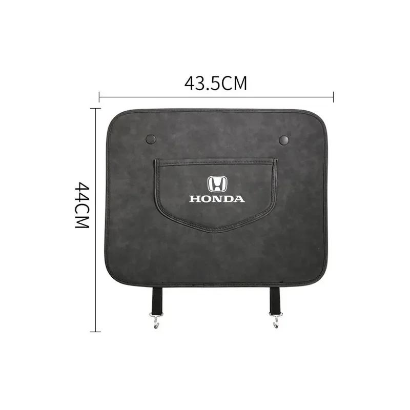 Car Seat-Back Protective Pads Waterproof Accessory For Honda Civic Accord Crider City XRV CRV HRV Inspire Fit Odyssey Envix
