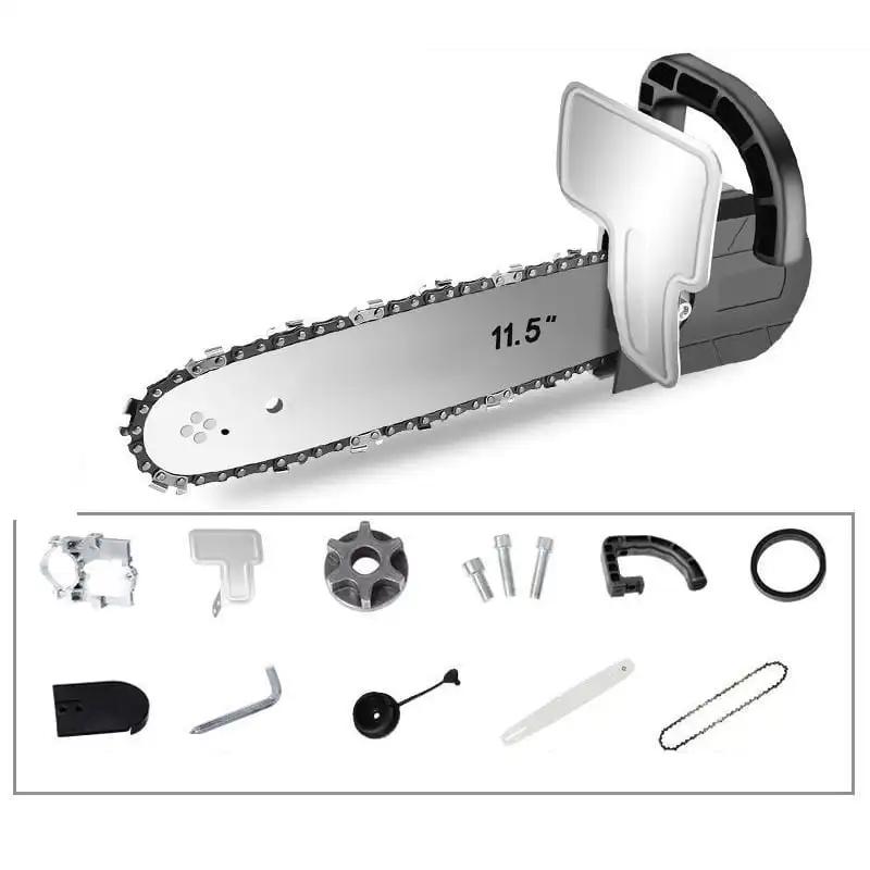 Angle Grinder Converted Electric Chainsaw Kit Angle Grinder Conversion Adaptor Tool Electric Chain Saw Conversion Bracket Set