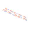 1:12 Dollhouse Flooring Wooden Colorful Decorative Miniature Doll House Floor Tiles 30 Pieces