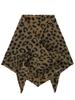 Winter Scarf Women Lady Layers Poncho Elegant Vintage Leopard Print Wrap Shawl Casual Scarve Capa Para Mujer Pashmina Cloak New
