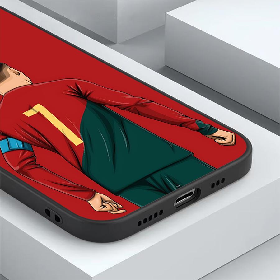 Football Star Numbers Phone Case for Samsung Galaxy A21s A22 A23 A25 A33 A34 A52s A53 A54 A55 A71 A26 A36 A56 Soft Cover