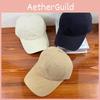 Baseball Cotton Cap With Emblem Design For Spring Sun Fashionable Protection