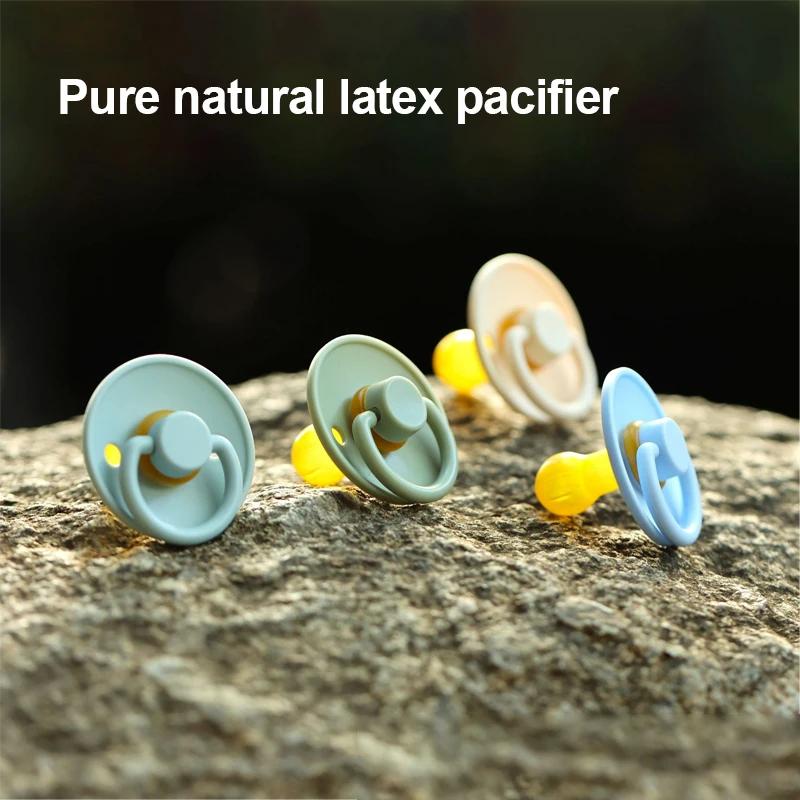 Baby Pacifier Food Grade Silicone Newborn Pacifier Without Bisphenol A Baby Pacifier Solid Color Silicone Pacifier Baby Gift