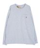 Crew Neck Long with Chest Pocket Long Sleeve M Heather Gray [Carhartt] T-Shirt Men's T-Shirt