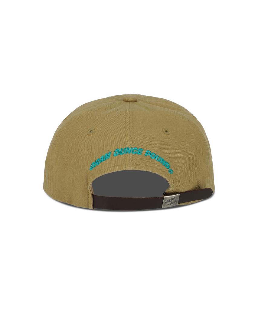 GRAM OUNCE POUND Girlfriend 5-Panel Cap_Washed Brown