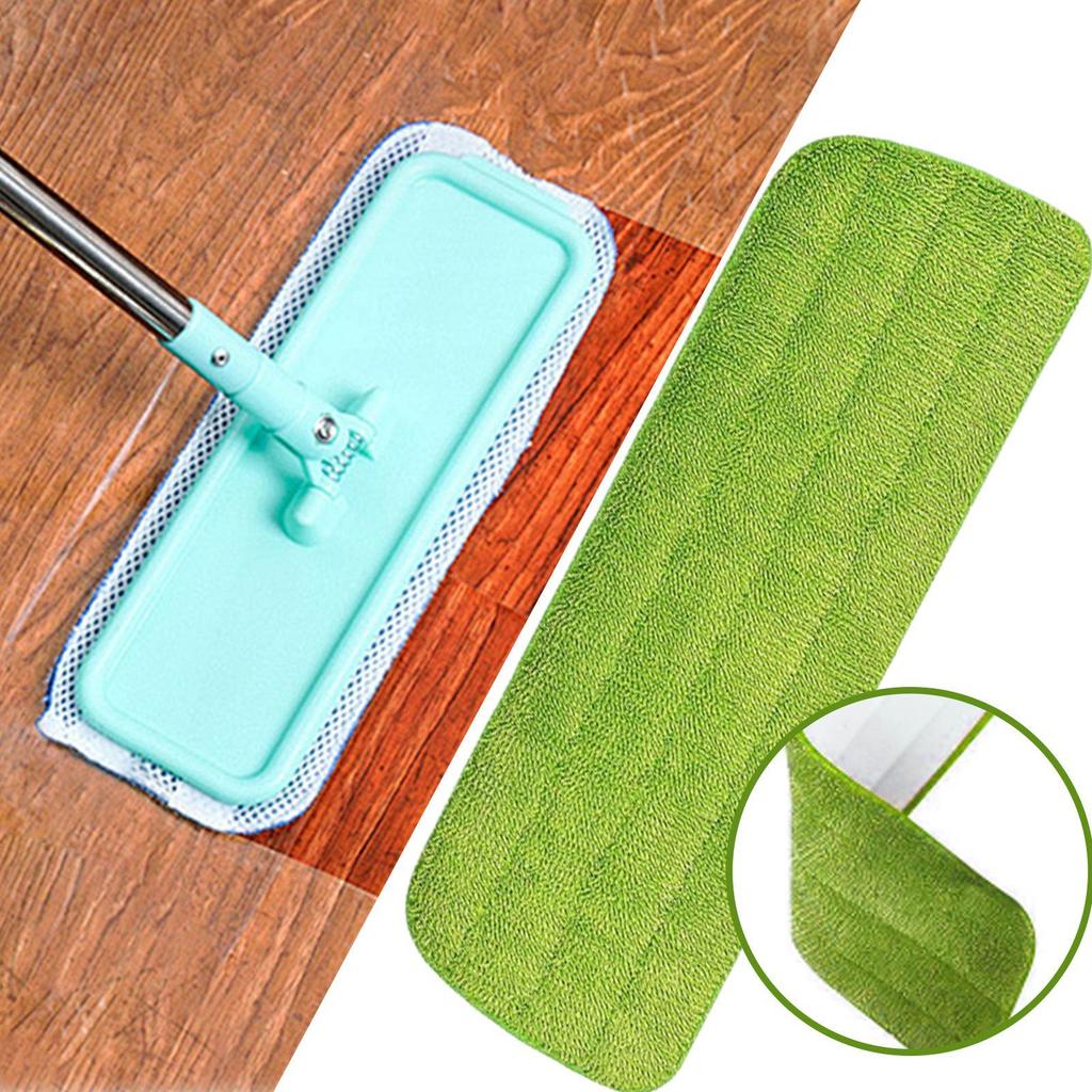 Mop Pads Reusable Microfiber Floor Wiper Cloth Reusable Mop Cloth Replacement For Hardwood Floor Apartment Dormitory Living Room