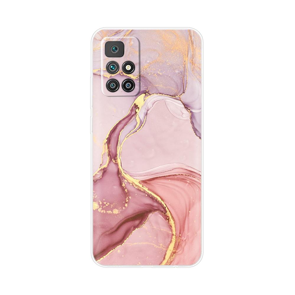 Cover For Xiaomi Redmi 10 Case For Redmi 10 2022 Coque Phone Case Silicone Bumper Shockproof Back Cover For Redmi 10 Fundas 6.5"